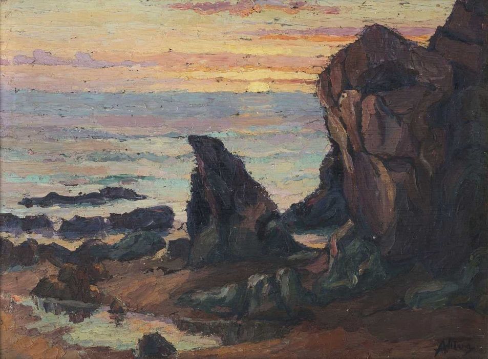 A. Silva Século XX Óleo