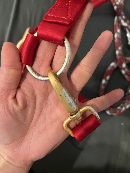 Kantar dla konia czerwony  nowy