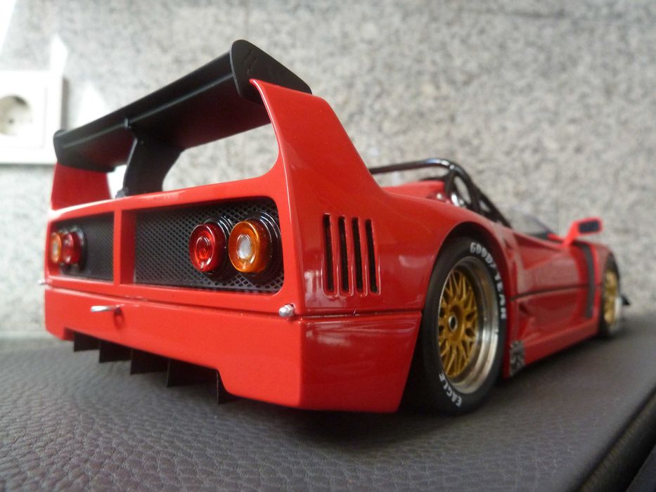 1:18 Top Marques, Ferrari F40 LM Beurlys Barchetta, AutoArt Minichamps
