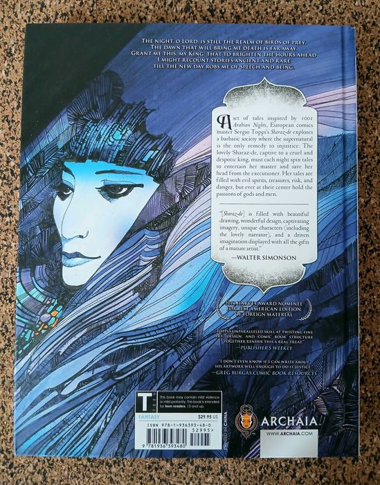 BD - Sharaz-de: Tales from the Arabian Nights (Sergio Toppi)