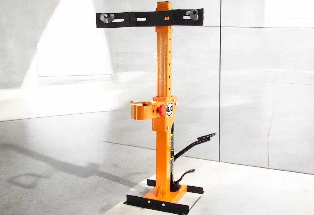 Съемник пружин 1т BJC Стяжка пружин Гідравлічний пружинний знімач