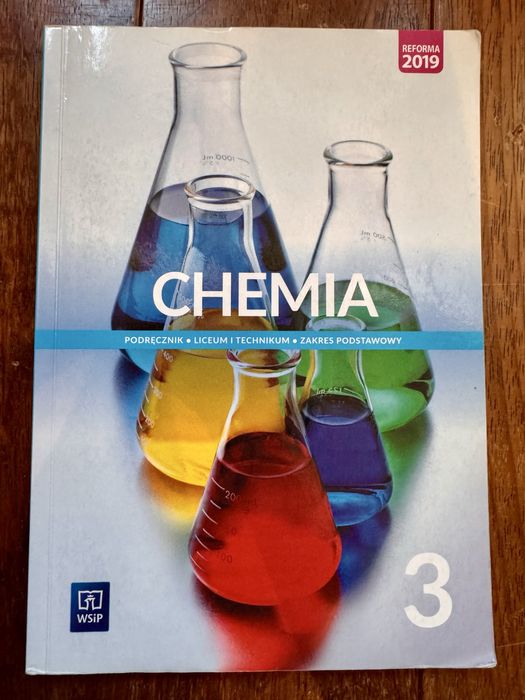 Chemia 3, podręcznik do liceum i technikum, zakres podstawowy 3