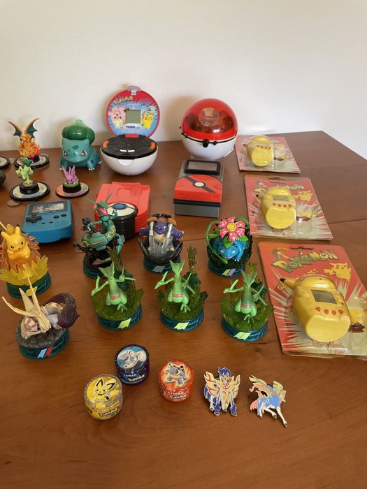 Bonecos e consolas, Nintendo, Pokémon, Hasbro, Tomy, Tyger