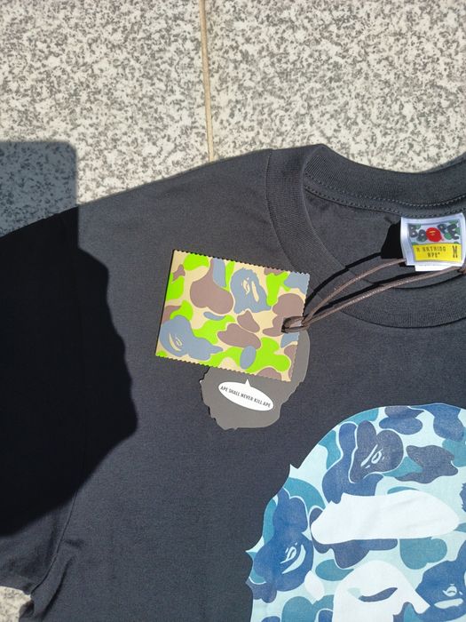 Bape Blue T Shirt