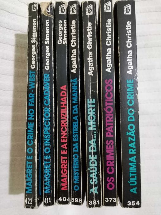 7 livros Coleção Vampiro, editora Livros do Brasil (354-422)