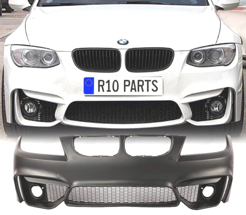 PARA-CHOQUES FRONTAL BMW E90 E91 LCI 08-12 LOOK M4 GRELHAS NEVOEIRO