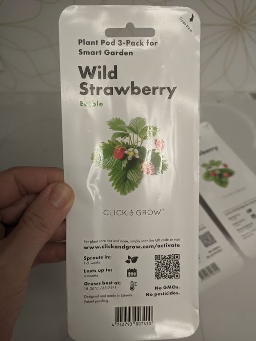 Click grow smart garden pods kapsułki