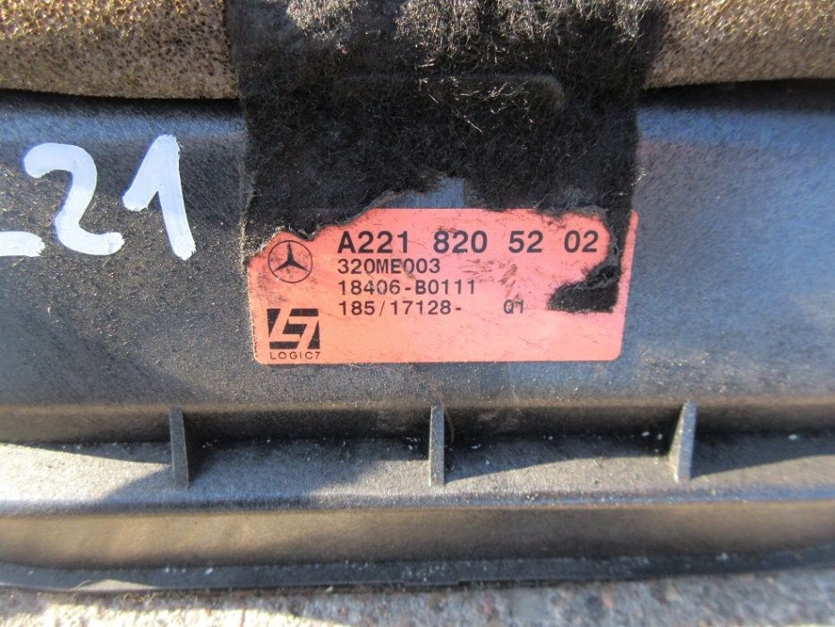 mercedes W221 głośnik subwoofer harman kardon