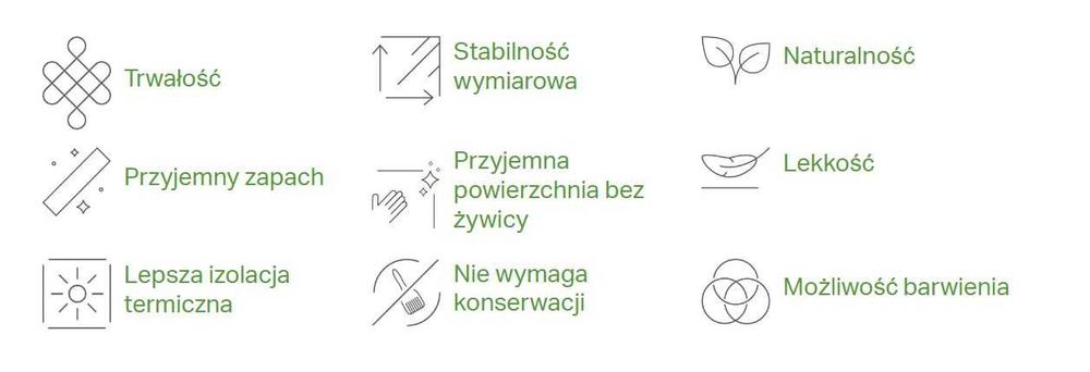 Deska elewacyjna Potrójny Romb z Thermo Sosny + TRANSPORT