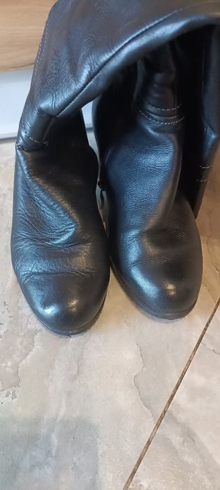 Чоботи жіночі шкіряні зима