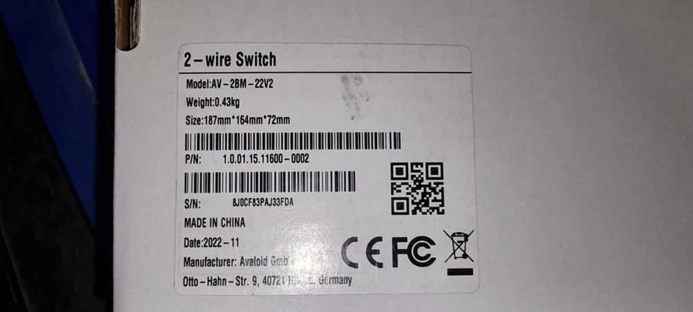 Goliath Hybrydowy IP  2-przewodowy do interkomom 2 bus moduł IP switch