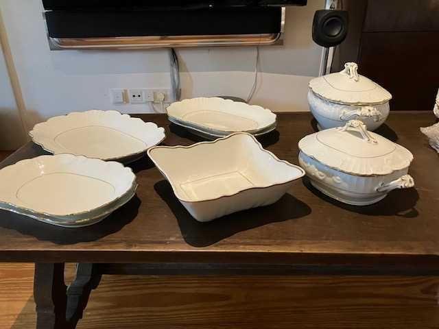 Serviço Jantar Vista Alegre Porcelana Vintage