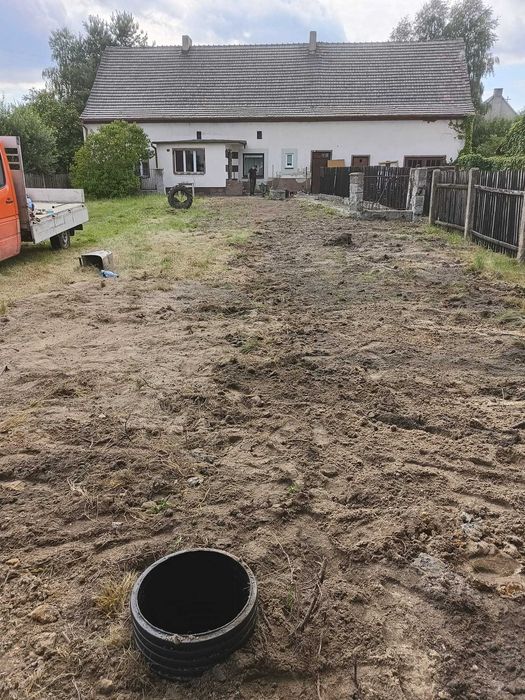 Usługi minikoparką