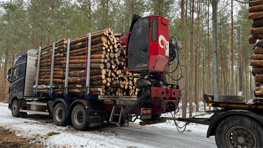 Transport drewna HDS, transport leśny