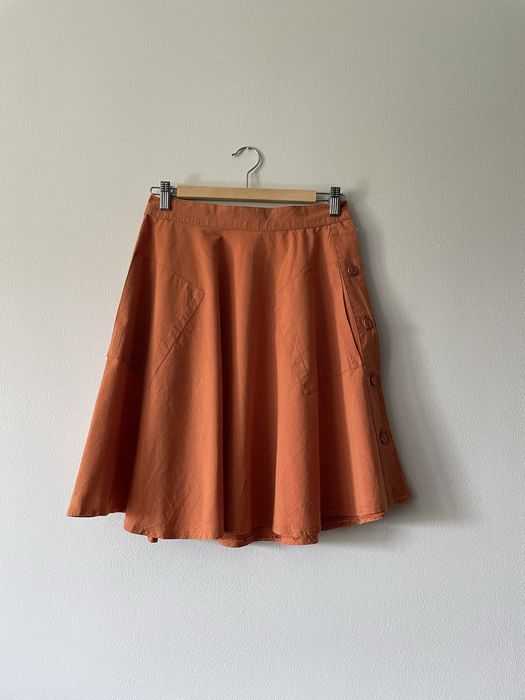 Real vintage spódniczka krótka 80s cottagecore vintageshop unikat S