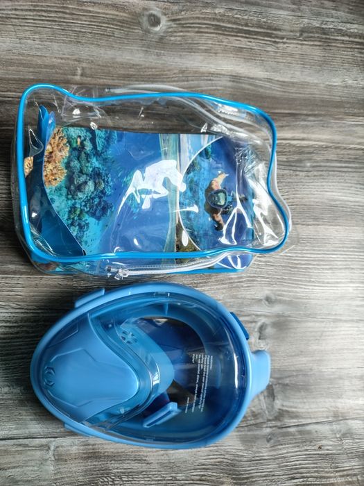 Maska do nurkowania snorkel mask nowa L/ XL