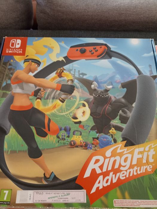 Jogo Ring Fit Adventure Nintendo switch