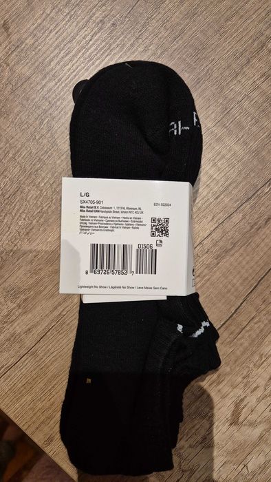 Stopki nike czarne dri fit 42-46