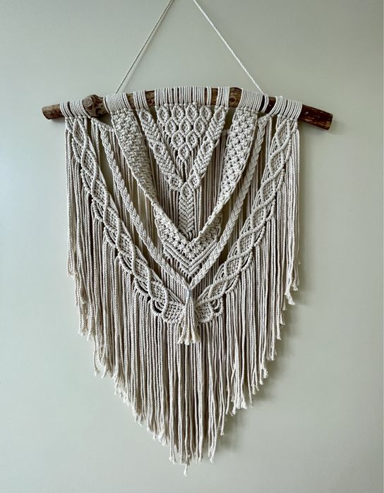 Painel em macrame