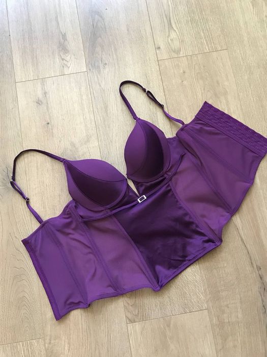 Елегантний корсет фіолетового кольору