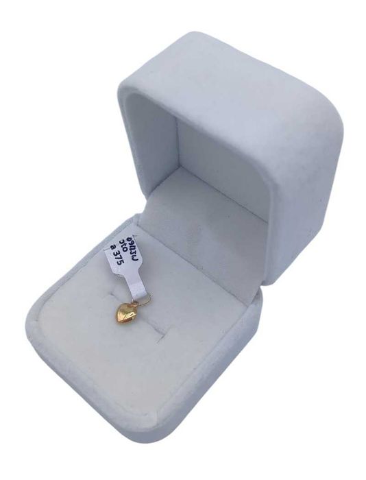 Złota zawieszka w kształcie serca 375p | 0,17g