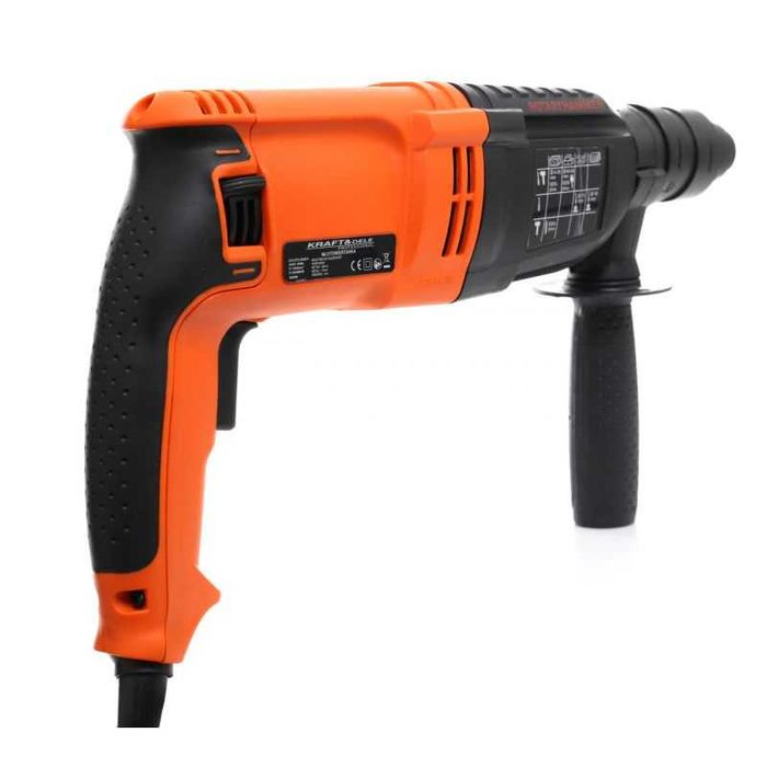 KRAFT&DELE Młotowiertarka 2650w Wiertła Dłuta 2x Główka Miara KD1690