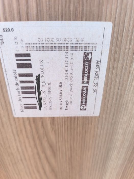 Formatki Jesion Surfside k525 78x52, 103,4x51