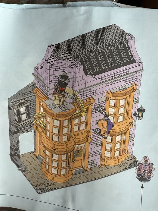 Lego гарі потер новий 4 будинки