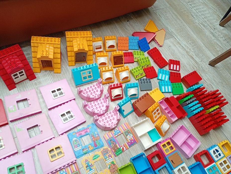 Dach ściana okno drzwi LEGO Duplo