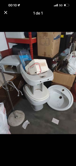 Conjunto de sanitários