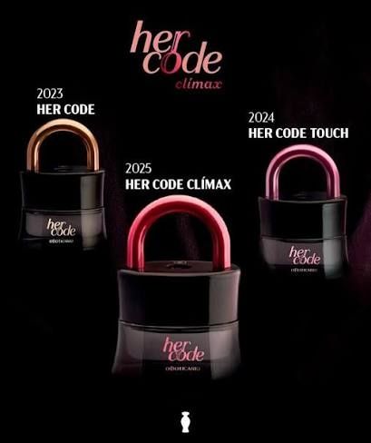 Linha Her Code O Boticário