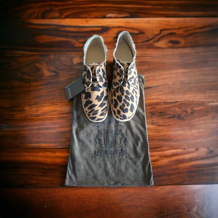 SALE.мокасины эспадрильи  Trussardi Италия 44, 45-46р.Оригинал
