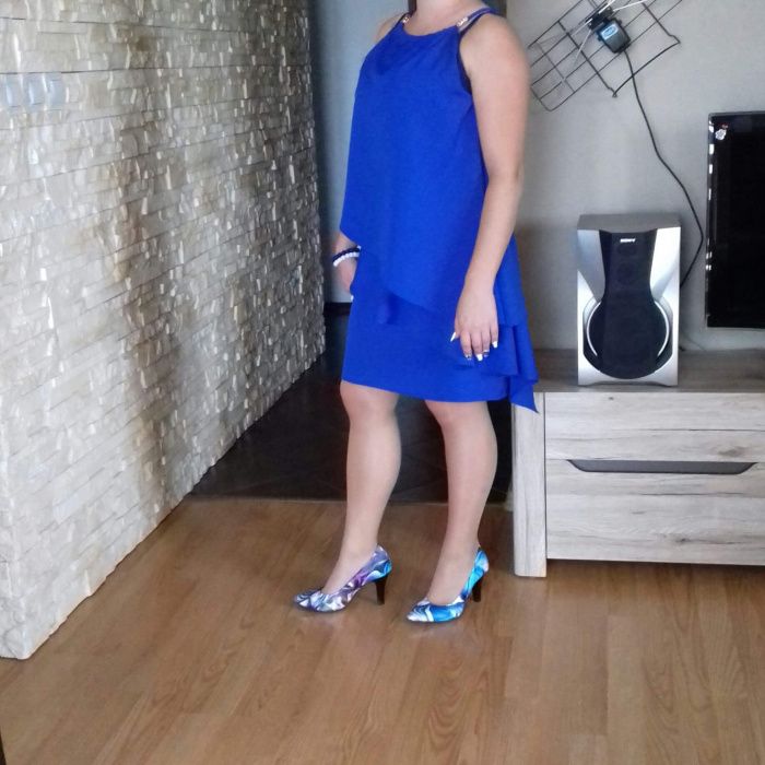 Sukienka roz 38 kolor haber