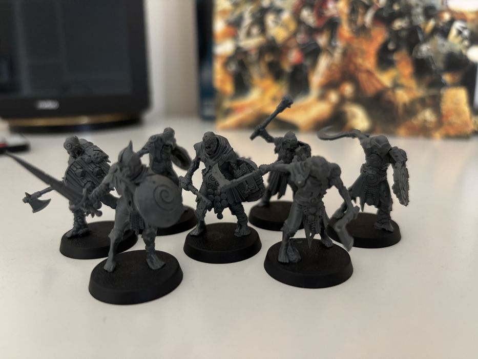 Warhammer 7x poxwalkers - nurgle - darkwater