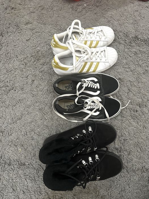 Zestaw butow Vans Adidas