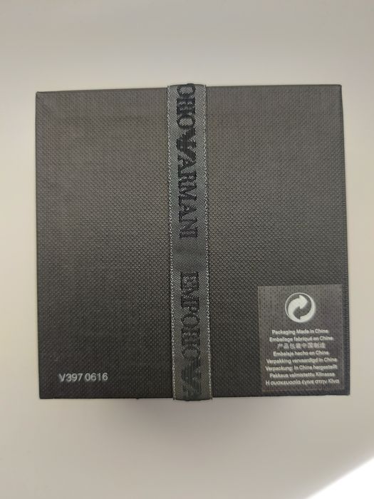 Emporio Armani зажим для галстука + запонки