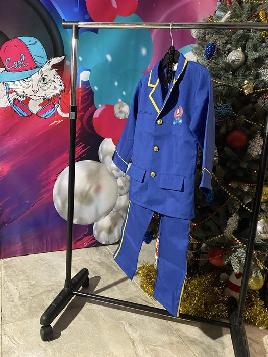 Костюм новогодний карнавальный машинист паровоза