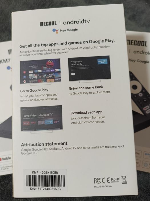 Смарт приставка Mecool KM7 2/16 GB