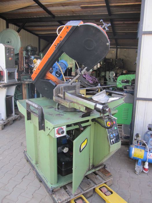 Piła taśmowa do metalu przecinarka FMB 300 HYDRAULICZNA