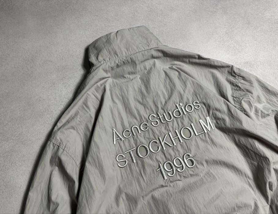 Куртка Acne Studios Logo Zipper Jacket Вітровка