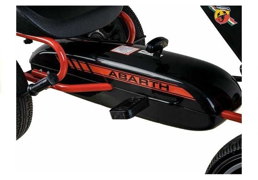Gokart ABARTH Czarny Koła EVA/tylko wysyłka