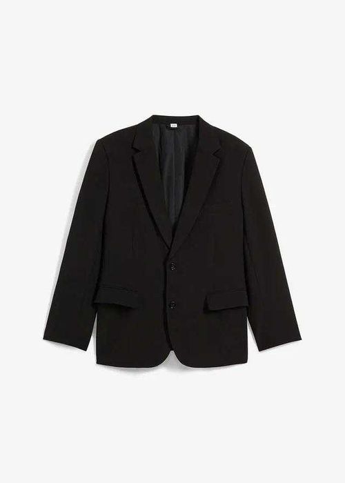 Marynarka męska czarna slim fit