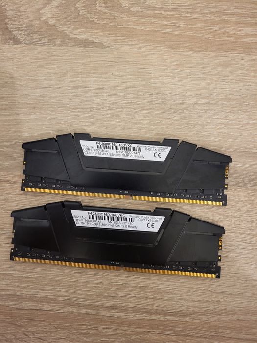 G.Skill Ripjaws V DDR4 16GB (2x8) 3600 MHz CL16
