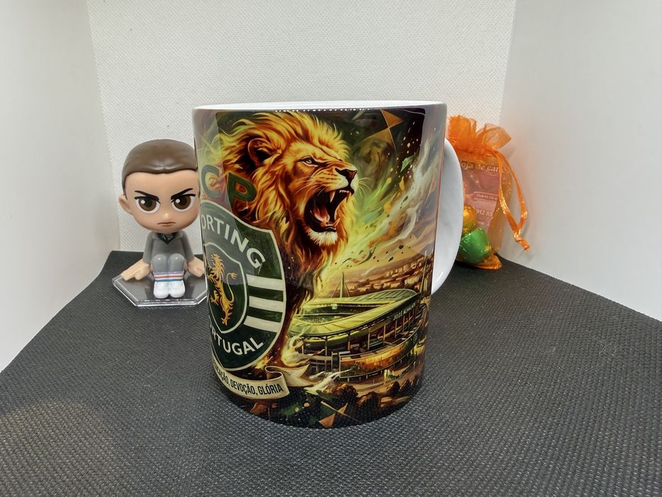 Canecas Personalizadas do futebol FCP, SLB, SCP - 350ml (Novas)