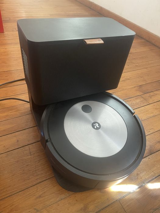 Aspirador robot com base completo
