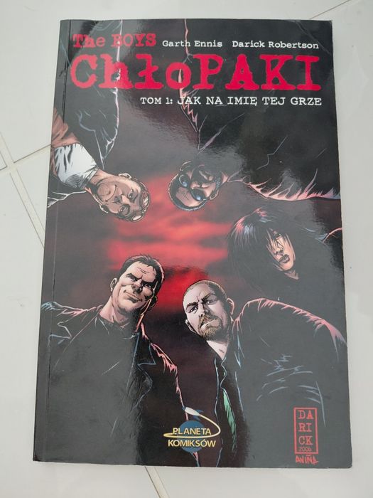 Komiks Chłopaki Tom 1 The Boys Jak na imię tej grze