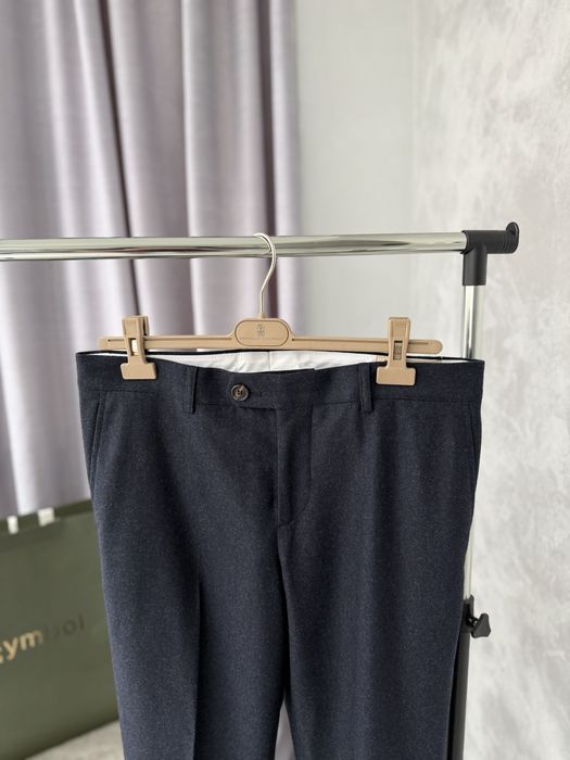 Шерстяные штаны Brunello Cucinelli