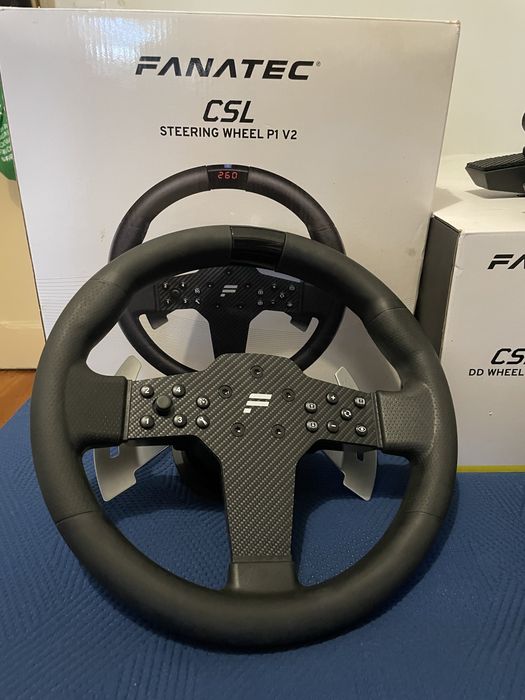 Fanatec csl dd com table clamp e garantia ativa