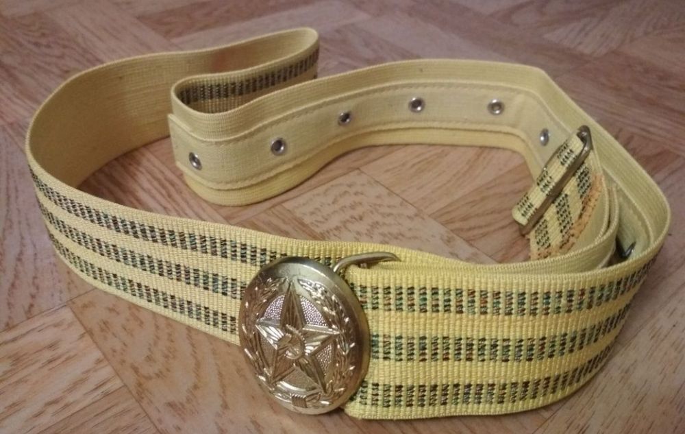 Ремень офицерский
Парадный
СССР
Абсолютно новый
Вышлю олх доставкой