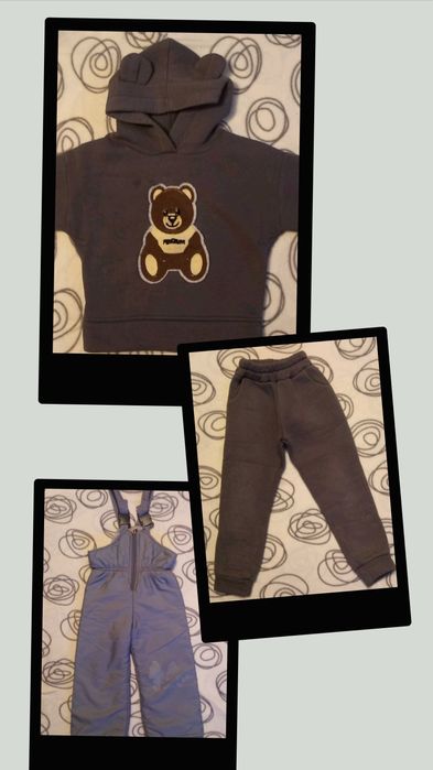 Спортивний костюм, світшоти та комбінезон для дівчаток